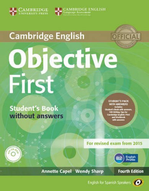  Objective first certif st+key+2cds+cdrom 