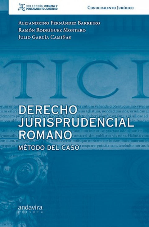  Derecho jurisprudencial romano:metodo del caso 