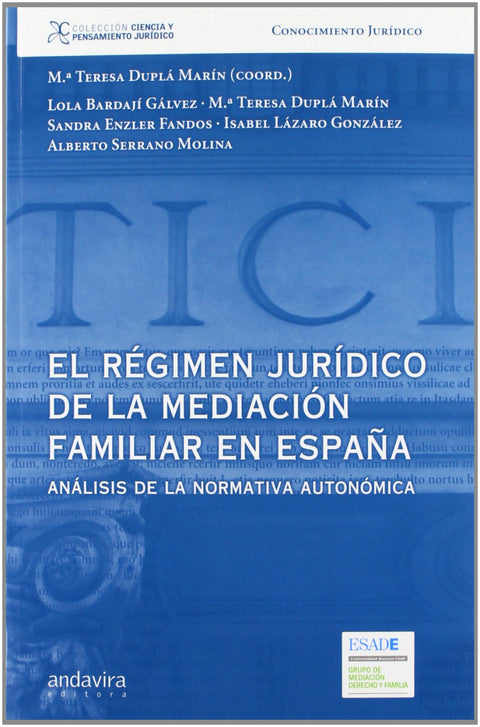  Régimen jurídico mediación familiar en España 