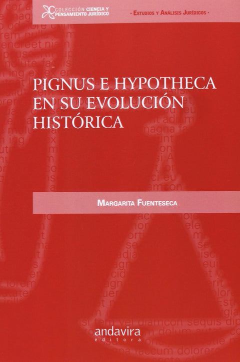  Pignus e hypotheca en su evolución historica 