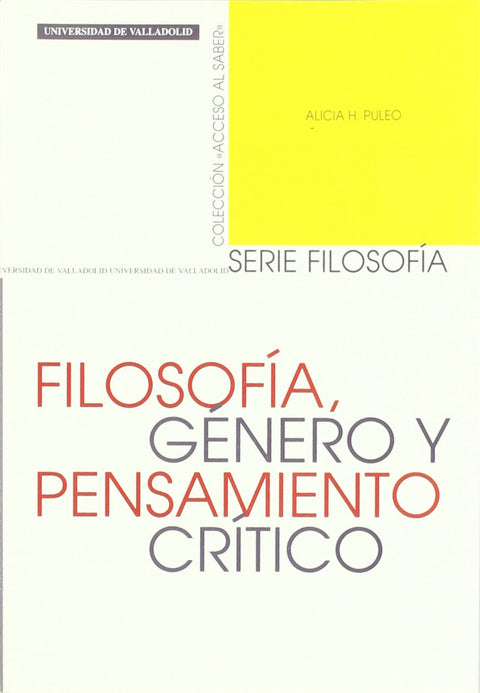  Filosofia, genero y pensamiento critico 