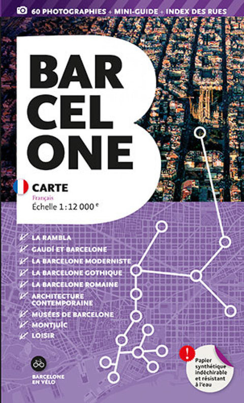  Barcelone, carte 