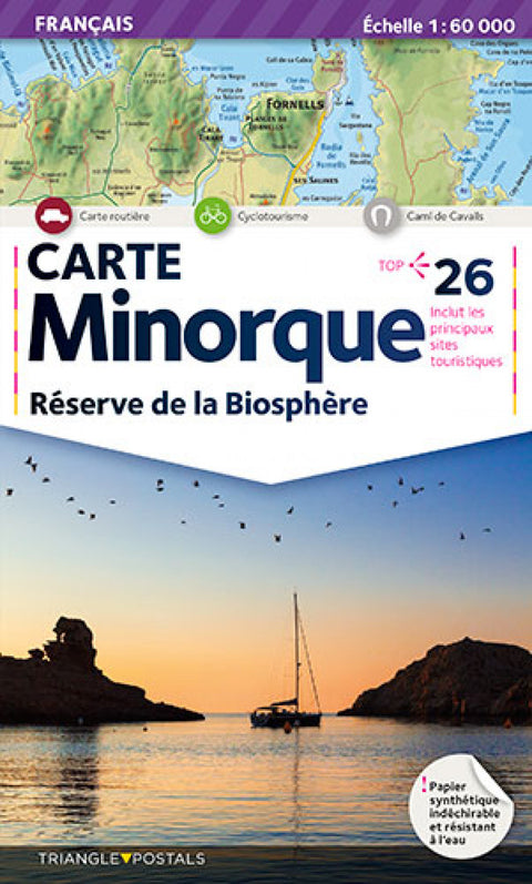  Minorque, carte 