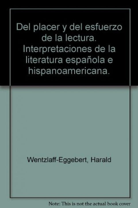  Del placer y del esfuerzo de la lectura 