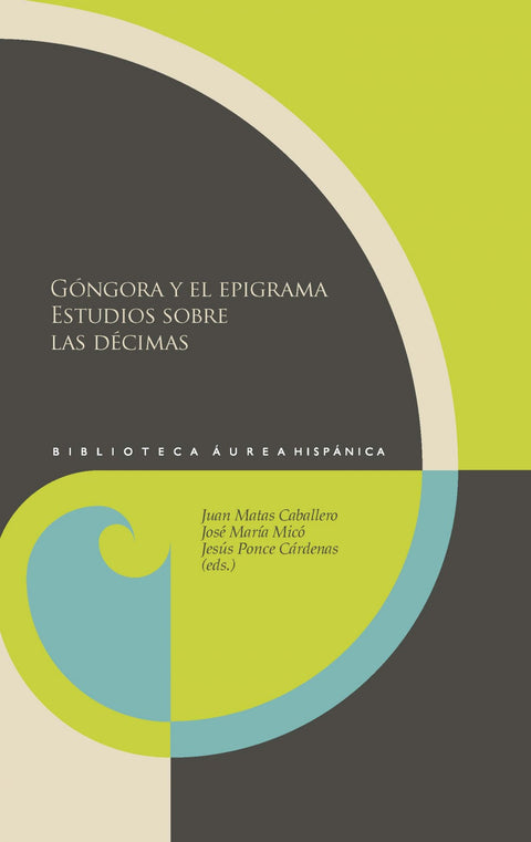  Gongora epigrama:estudios sobre las decimas 