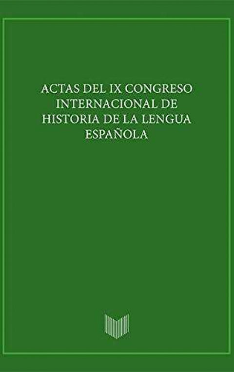  Actas IX congreso internacional de historia de la lengua 