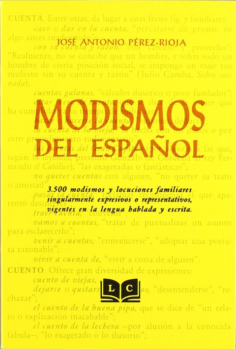  Modismos del español. 