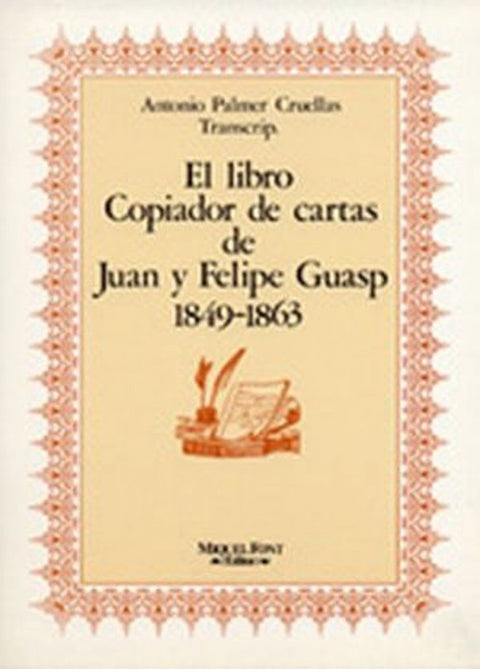  LIBRO COPIADOR CARTAS J.GUASP 