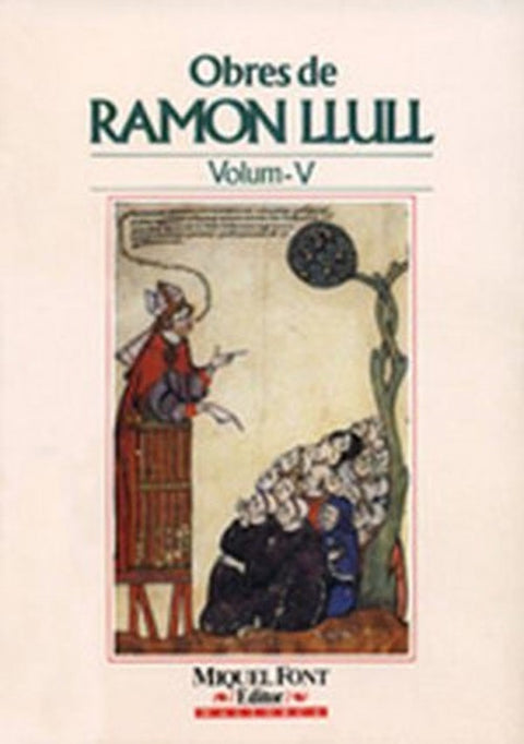 OBRES DE RAMON LLULL VOL. V 