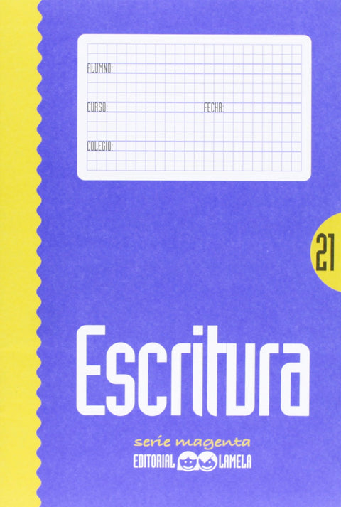  Cuaderno de escritura 21 