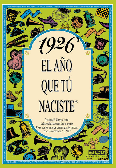  1926 año que tu naciste 