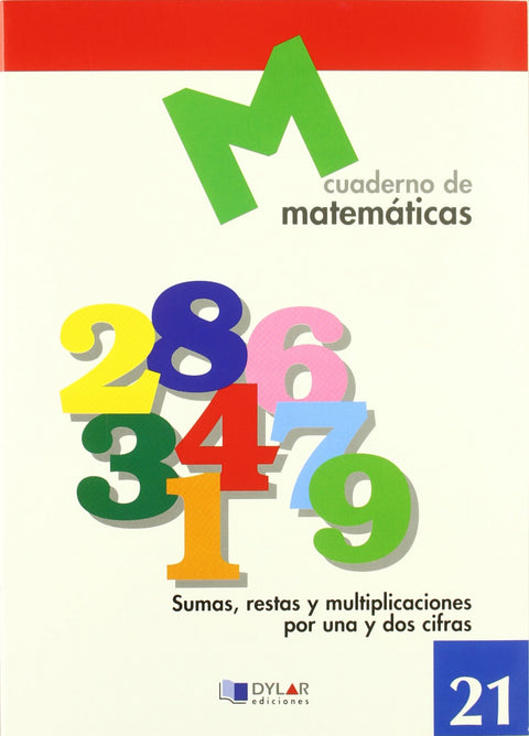  Matemáticas  21 - Sumas, restas y multiplicaciones por una y dos cifras 