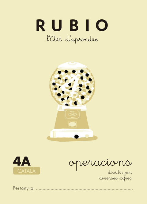  Rubio, l'art d'aprendre. Operacions 4A 