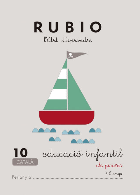  Rubio, L'art d'aprendre, Educació Infantil. Quadern 10 