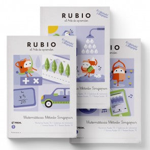  Matemáticas Método Singapur 4.º Primaria RUBIO 