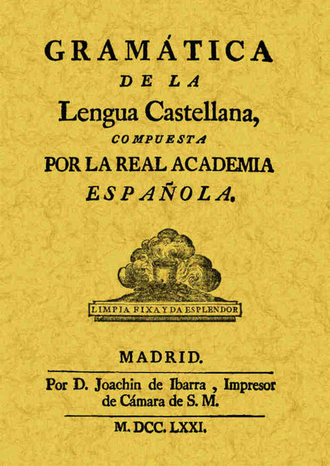  Gramática de la lengua castellana 