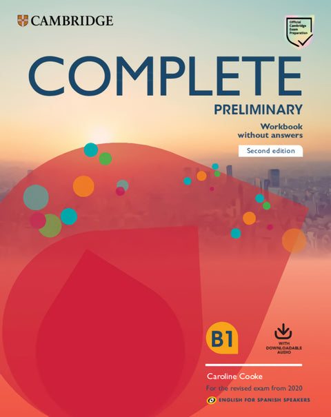  COMPLETE PET SPANISH SPEAKERS. WORKBOOK WITHOUT ANSWERS 2019 