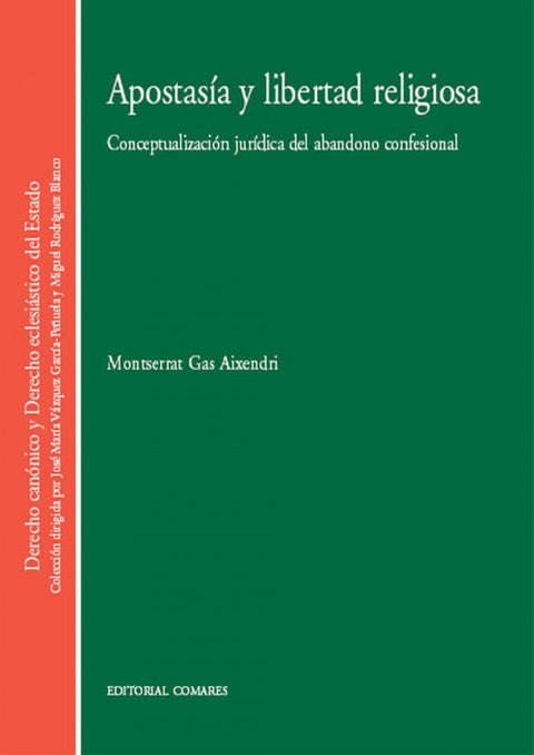  Apostasía y libertad religiosa 