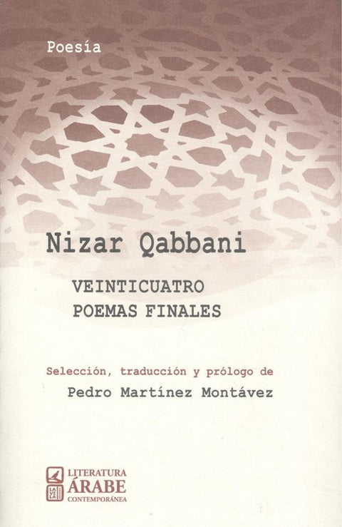  VEINTICUATRO POEMAS FINALES 