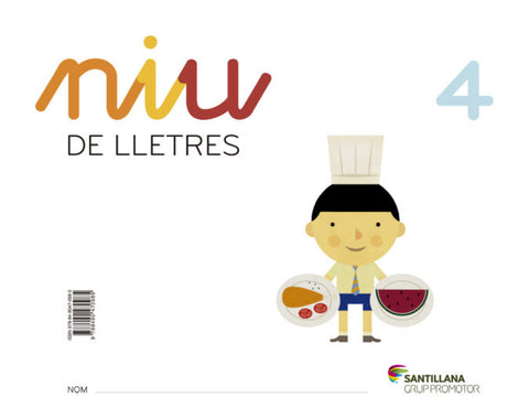  niu de lletres 4.(lectoescriptura) 4 anys 