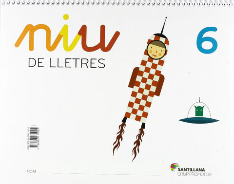  niu de lletres 6.(lectoescriptura) 5 anys 
