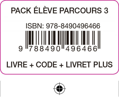  PARCOURS 3 PACK ELEVE 