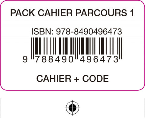  PARCOURS 1 PACK CAHIER D'EXERCICES 