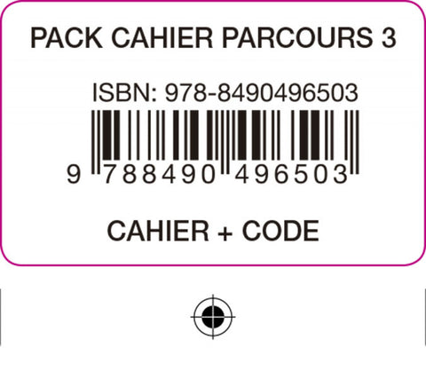  PARCOURS 3 PACK CAHIER D'EXERCICES 