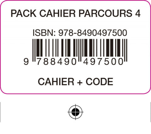  PARCOURS 4 PACK CAHIER D'EXERCICES 