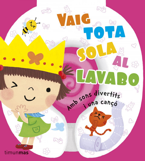  Vaig tota sola al lavabo 