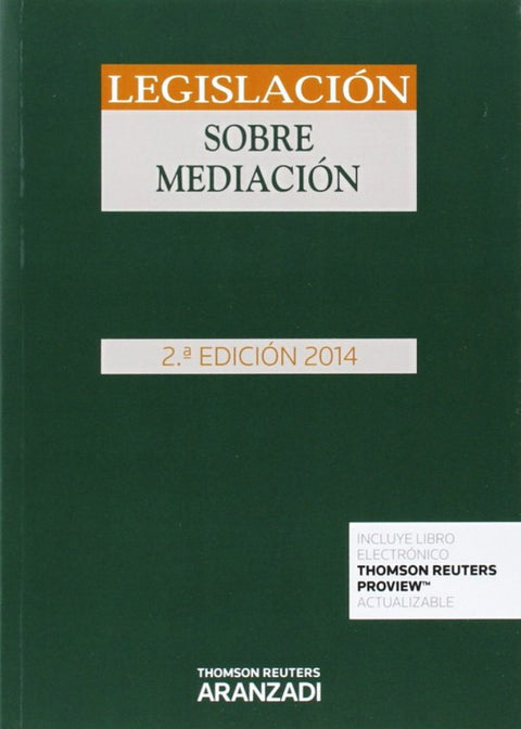  Legislación sobre Mediación 