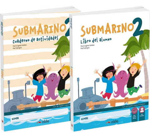  Submarino 2. Pack Libro del alumno + cuaderno de ejercicios 