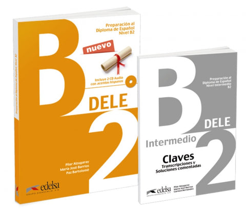  pack dele b2: libro +claves + audio descargable 2019 
