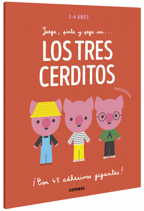  Juega, pinta y pega con... Los tres cerditos 
