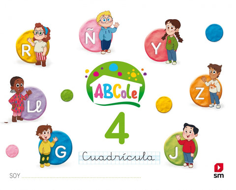  LECTOESCRITURA 4 ABCOLE CUADRÍCULA 