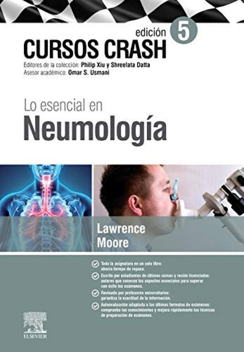  LO ESENCIAL EN NEUMOLOGÍA: CURSO CRASH, 5E 