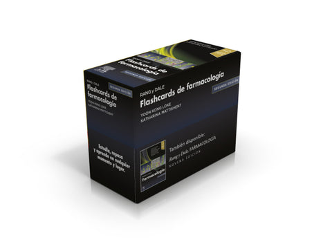  Rang y Dale. Flashcards de Farmacología (2ª ed.) 