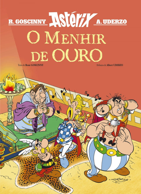  O Menhir de Ouro. Astérix 