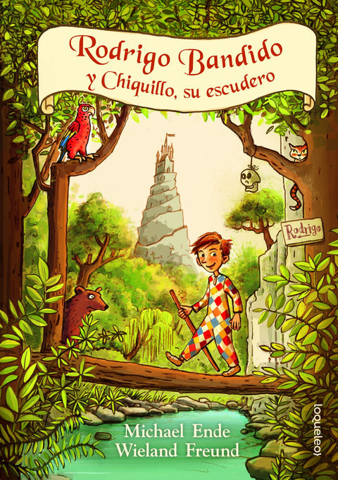  RODRIGO BANDIDO Y CHIQUILLO, SU ESCUDERO 