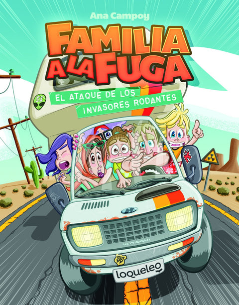  El ataque de los invasores rodantes. Familia a la fuga 4 