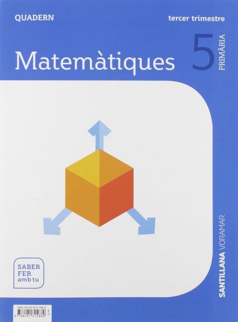  UADERN MATEMATIQUES 3 5E.PRIMARIA. SABER FER AMB TU. VALENCIA 2019 