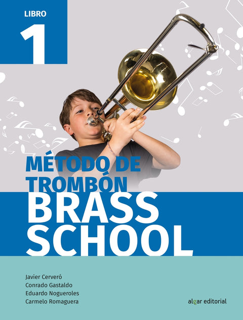  Método de trombón Brass School. Libro 1 