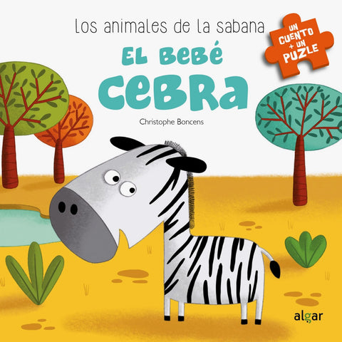  EL BEBÉ CEBRA +PUZLE 
