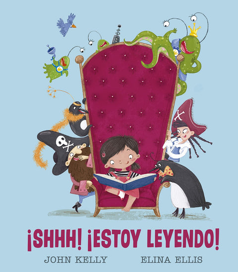  ¡Shhh! ¡Estoy leyendo! 