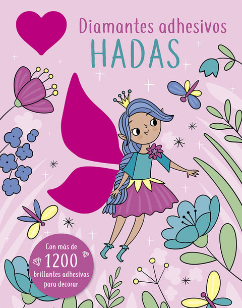 Diamantes adhesivos. Hadas 