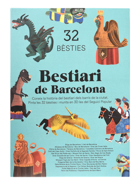  Bestiari de Barcelona. 32 bèsties 