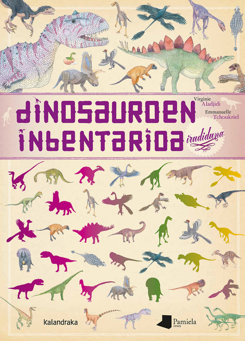  DINOSAUROEN INBENTARIOA IRUDIDUNA 