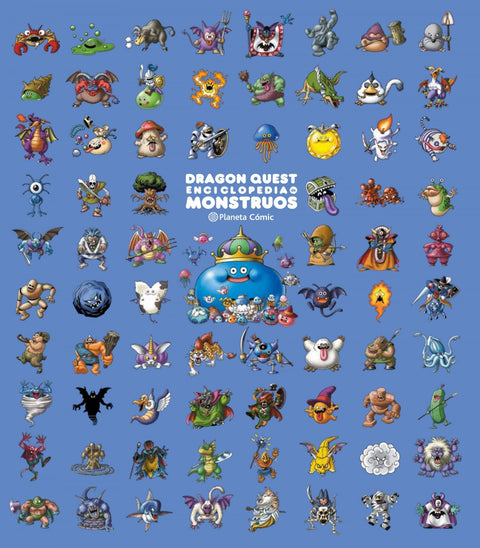  DRAGON QUEST ENCICLOPEDIA DE MONSTRUOS 