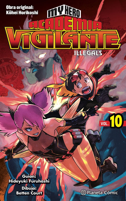  My Hero Academia Vigilante Illegals nº 10 