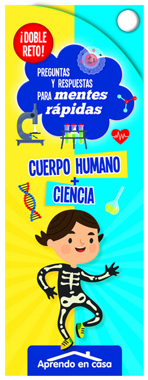  APRENDO EN CASA DOBLE RETO - CUERPO HUMANO + CIENCIA 